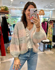 ALPACA BOMBER CARDIGAN