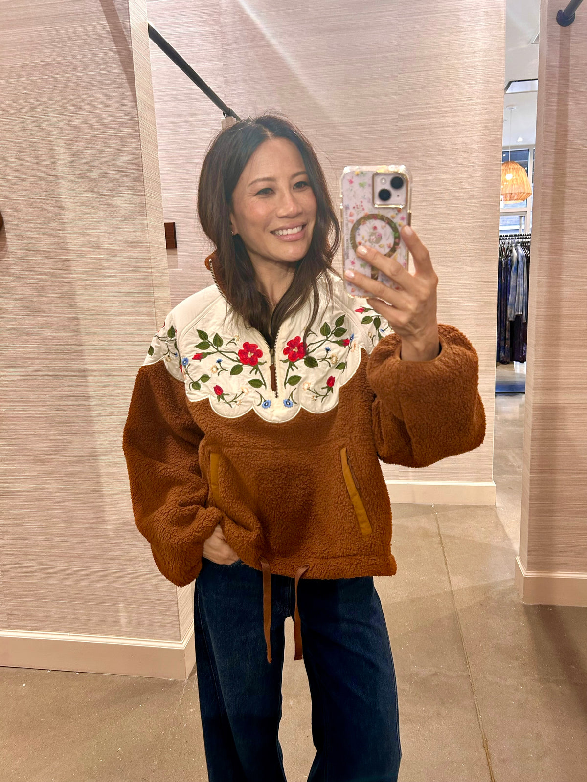 PLUSH WILDFLOWER PULLOVER