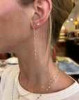 CLASSIC DANCING EARRINGS / FUCHSIA