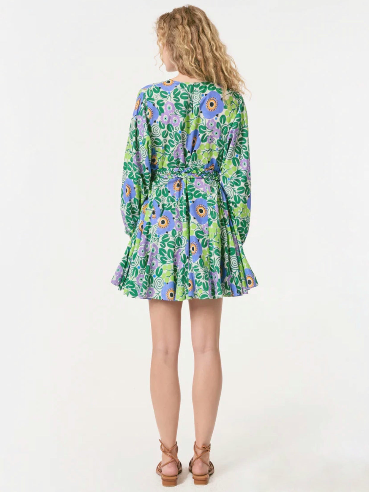 ELLA DRESS IN WISTERIA BLOSSOM