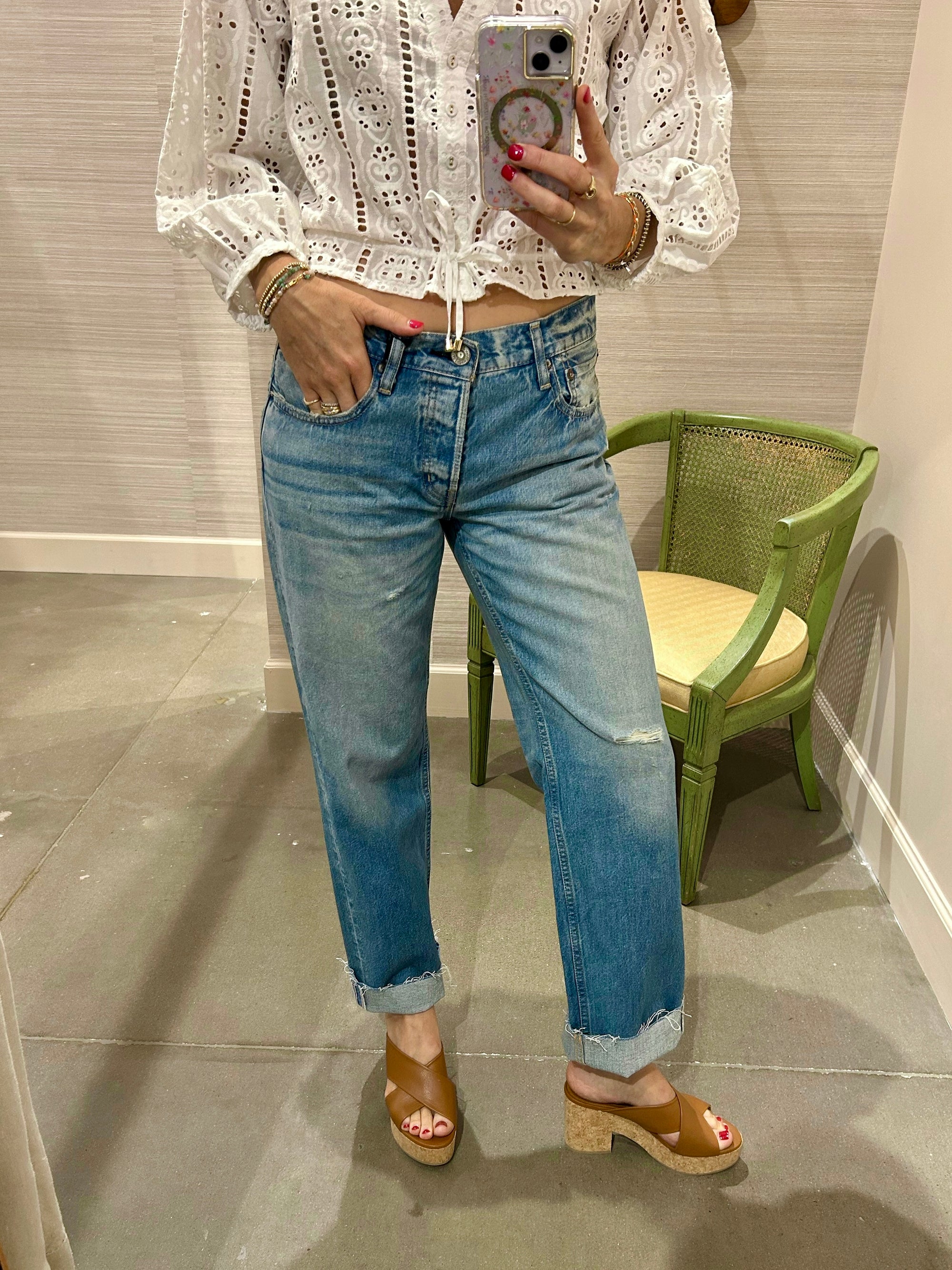 FRANKFORD STRAIGHT-LOW JEANS