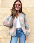 ALPACA BOMBER CARDIGAN