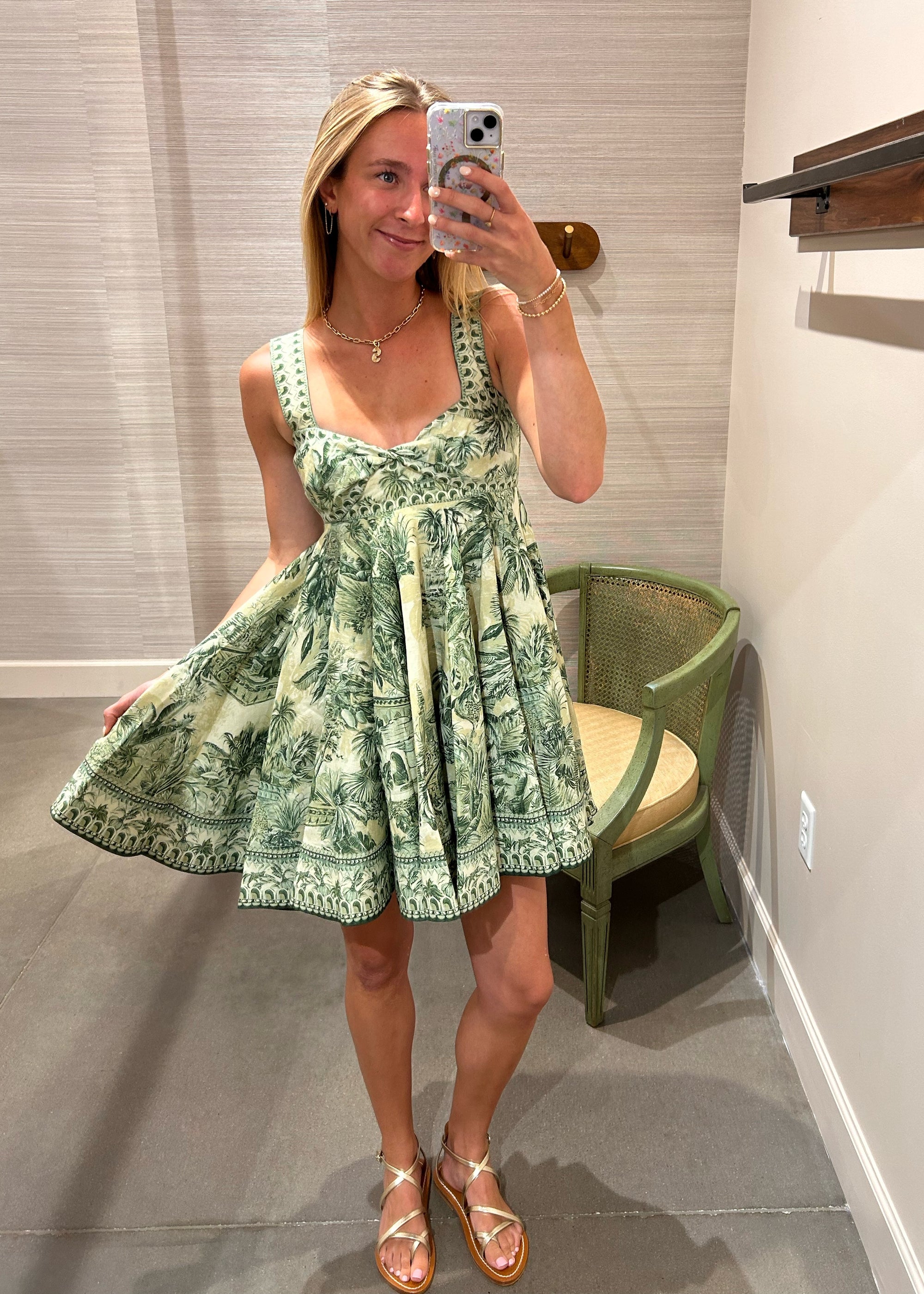 SARA MINI TWIST SUNDRESS