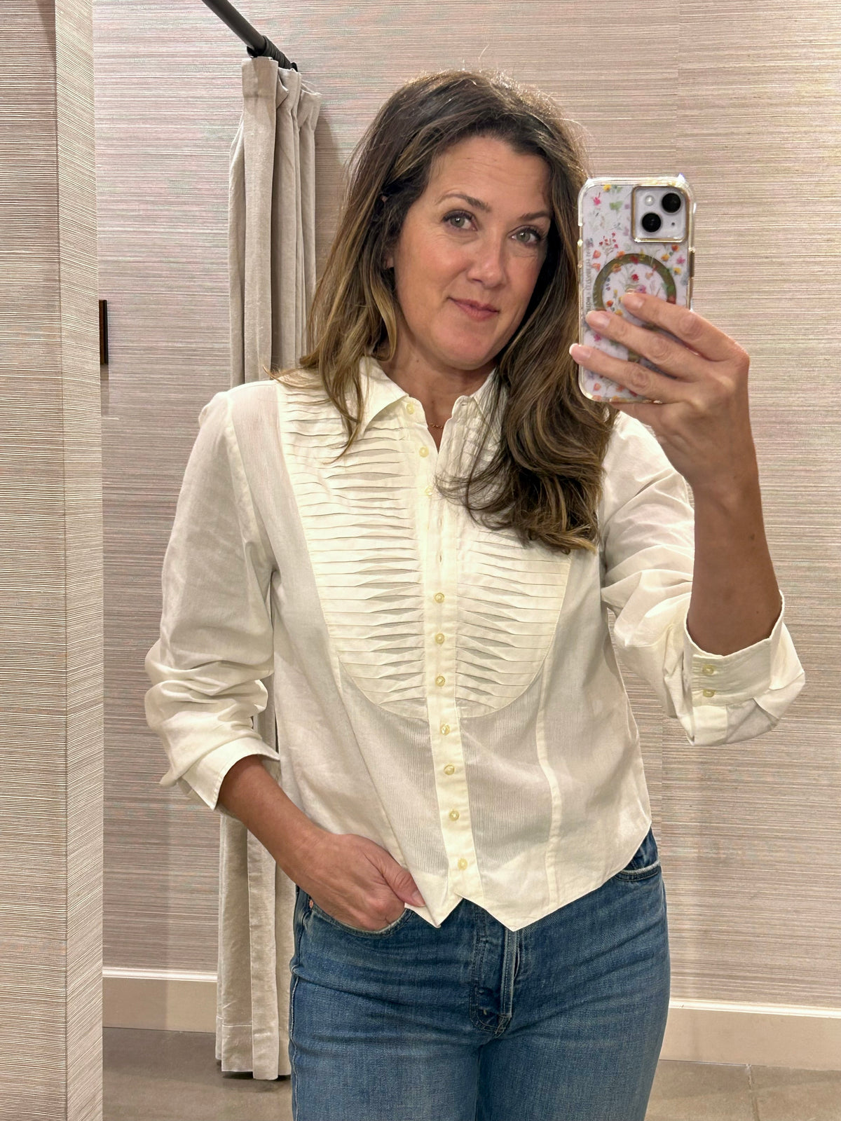 WAISTCOAT BUTTON UP SHIRT