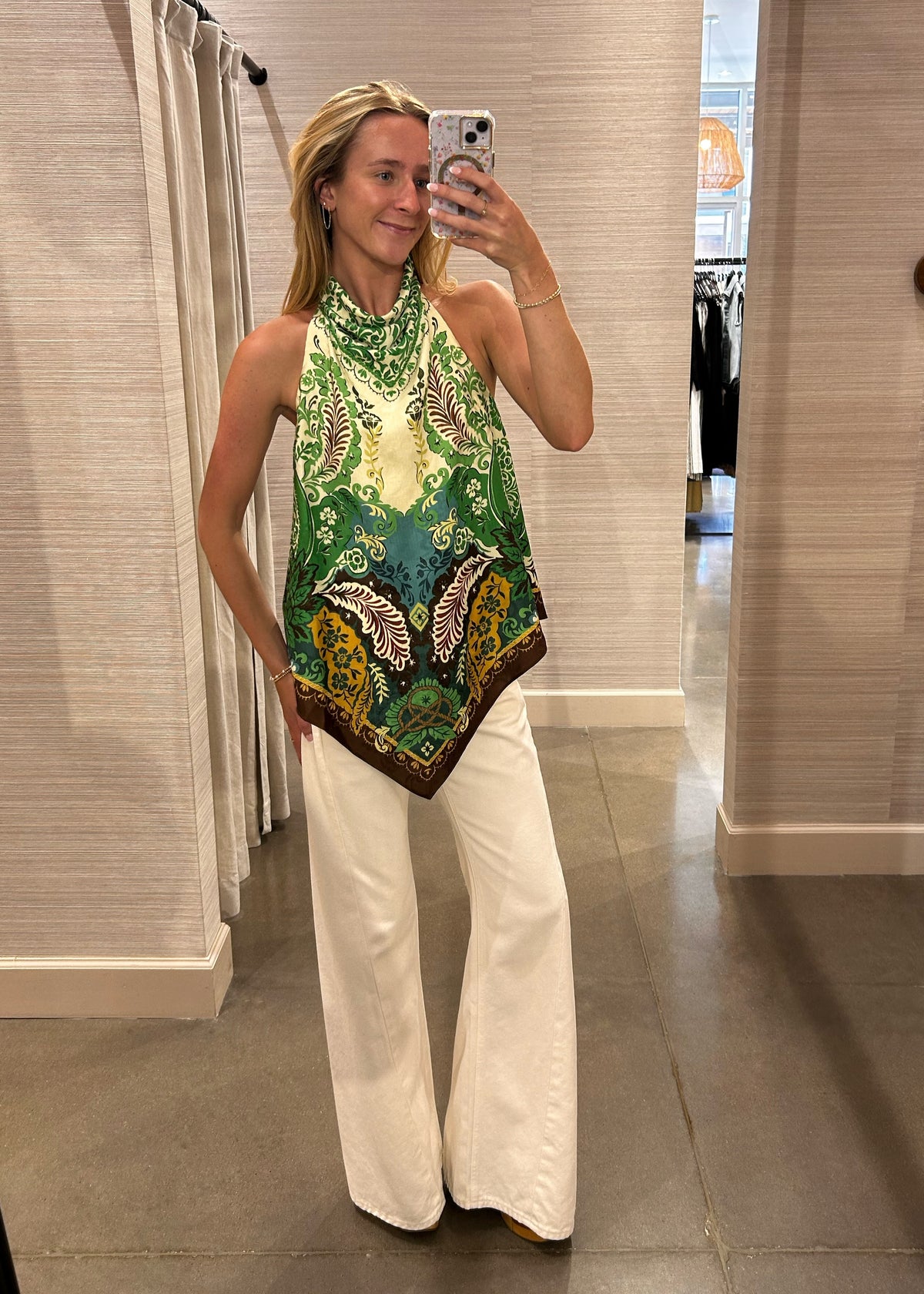 FLORENCE SCARF TOP