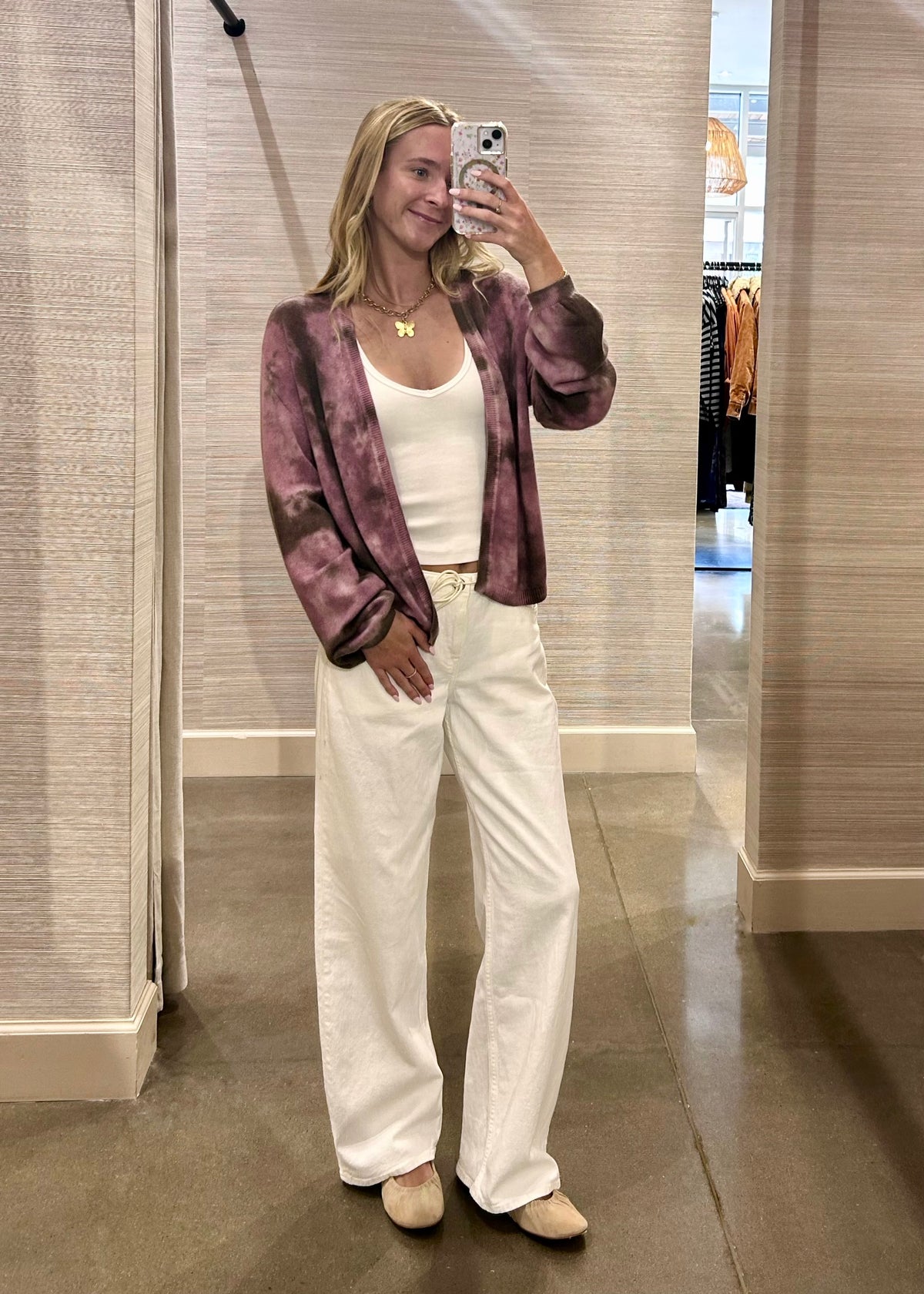 PERFECT CARDI IN CAFÉ ROSÉ