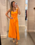 REALBART MAXI DRESS IN CLEMENTINE