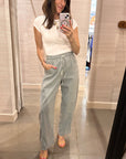 CANCUN PANT IN SEAWEED