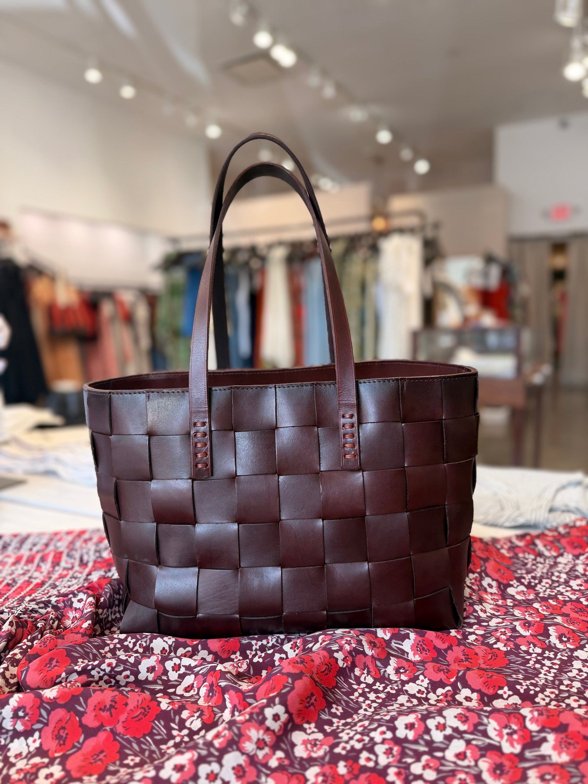 JAPAN TOTE IN ESPRESSO