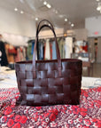 JAPAN TOTE IN ESPRESSO