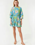 ELLA DRESS IN PSYCHEDELIC FLOWER