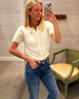 JUNO CARDIGAN IN IVORY