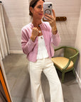 CARIN BRUSHED CARDIGAN