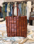 LINK TOTE IN NATURAL