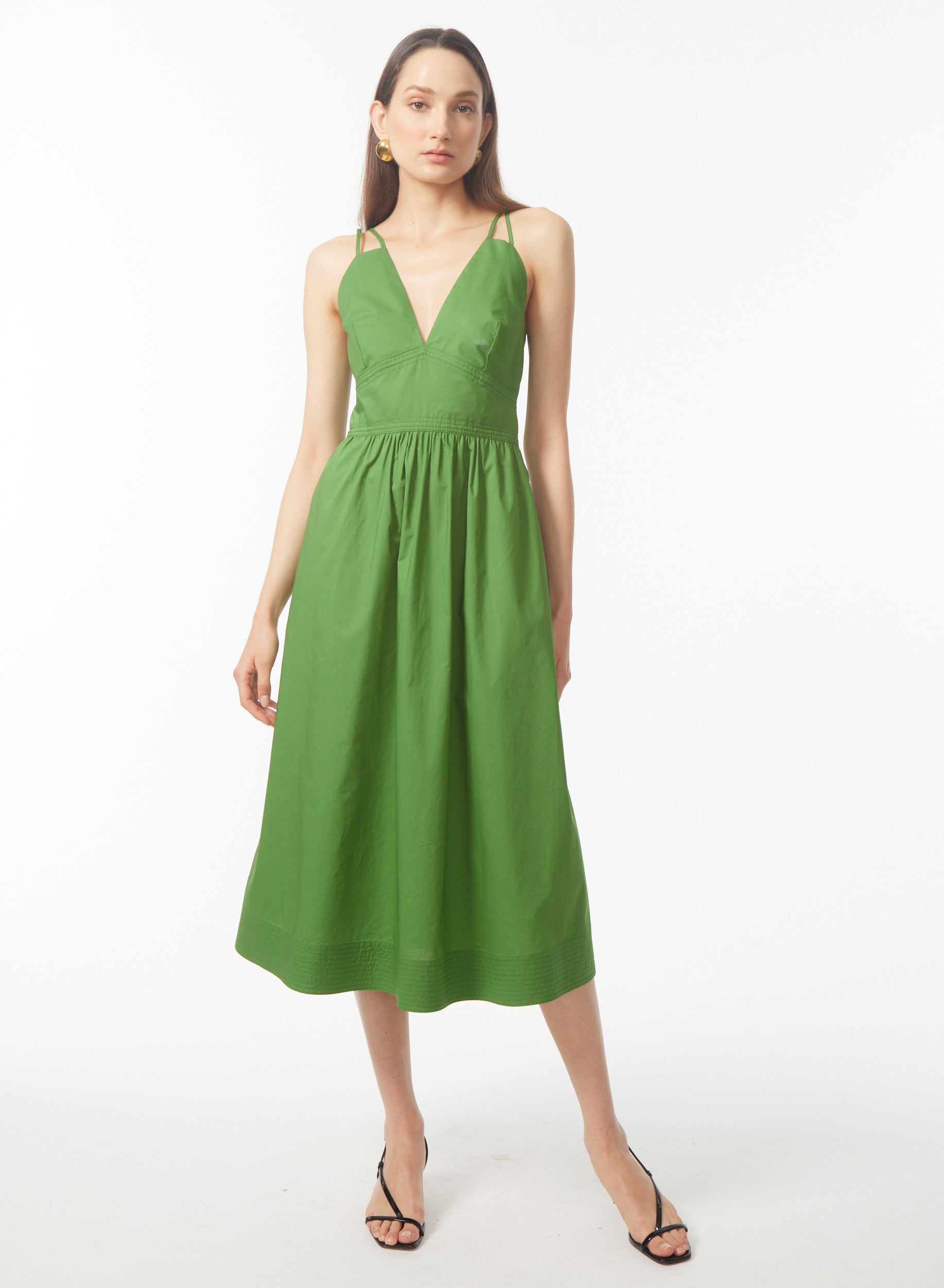 FLORIA DRESS IN GREEN