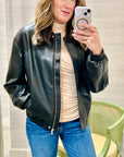 VEGAN LEATHER JACKET