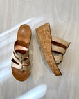 PERMIENE SANDAL IN CAMEL