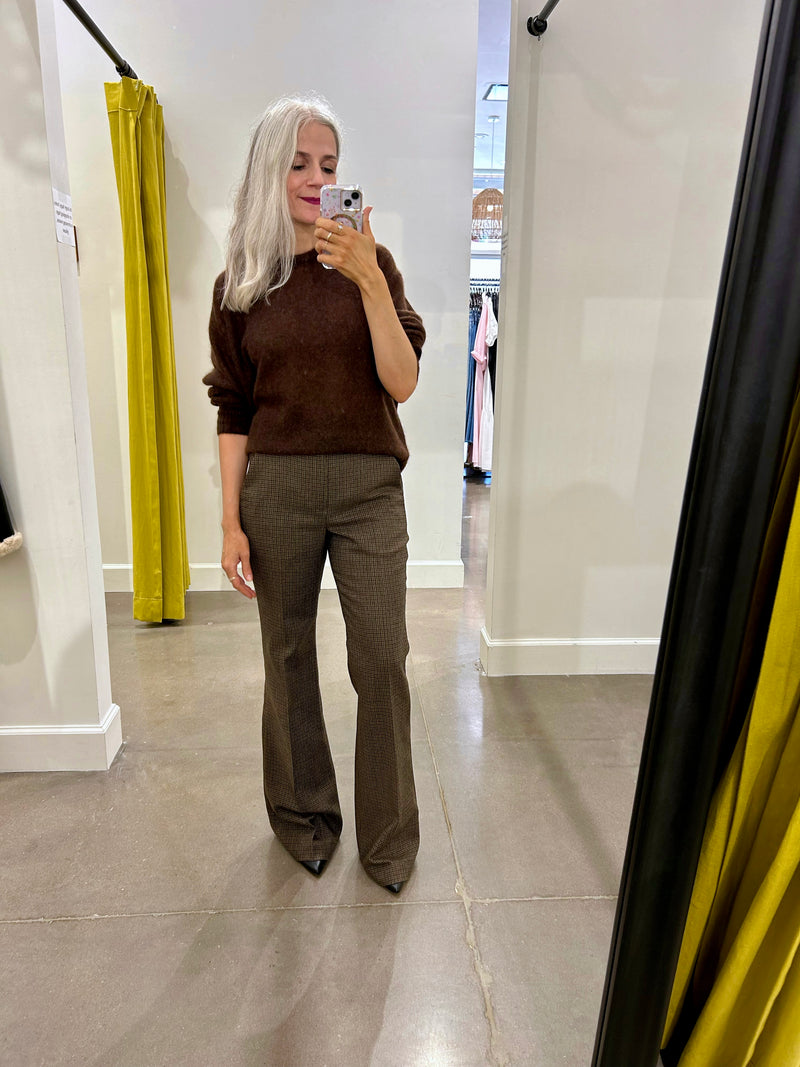 MAIZIE PANT IN TAN/OLIVE