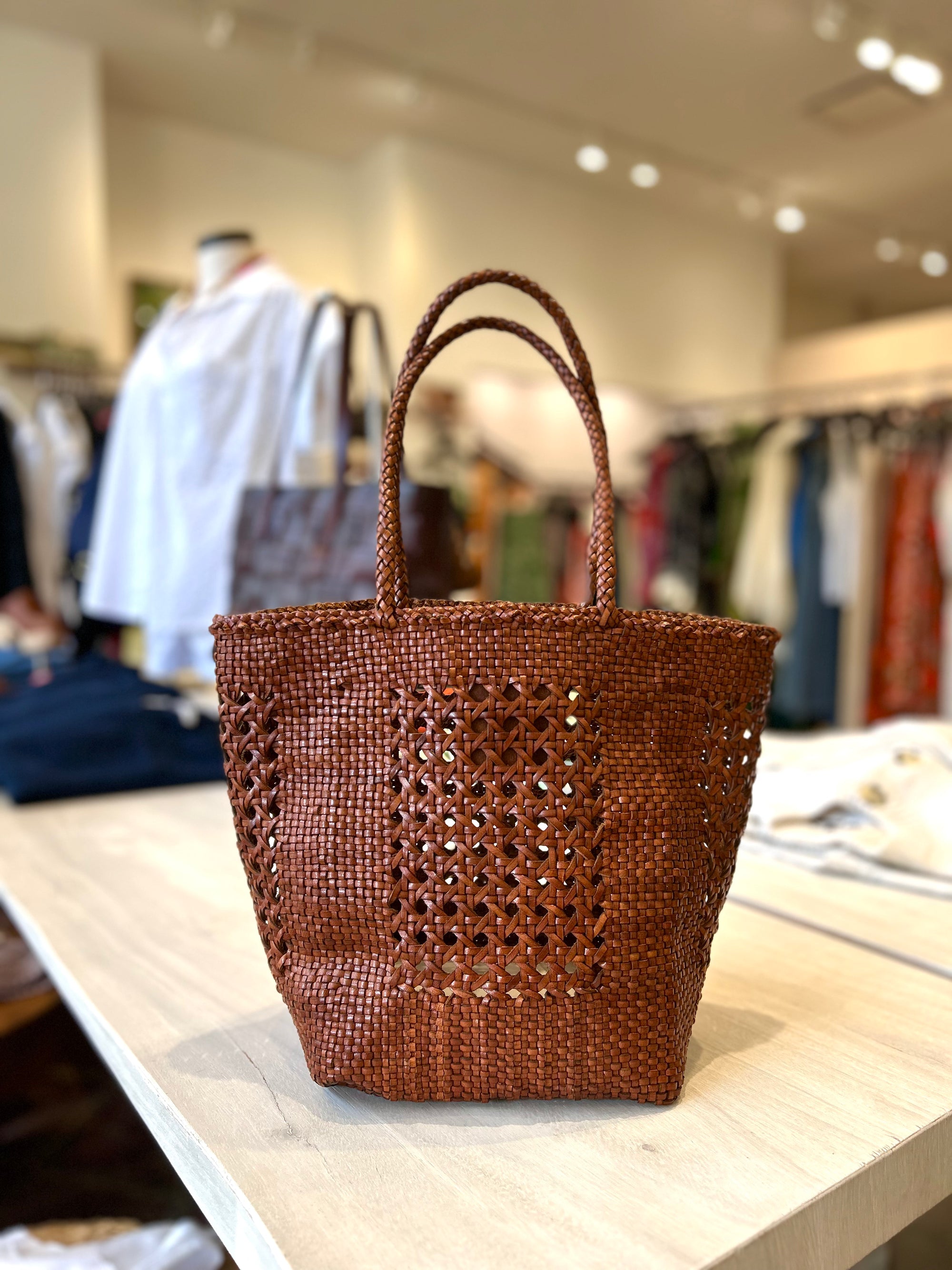 GRACE RATTAN SMALL BAG