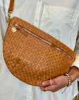 GRANDE FANNY IN NATURAL WOVEN CHECKER