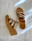 PERMIENE SANDAL IN CAMEL