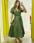 UVA ROMANTIC DRESS IN THYME