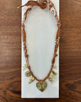 BANDANA NECKLACE // FAWN