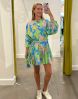 ELLA DRESS IN PSYCHEDELIC FLOWER