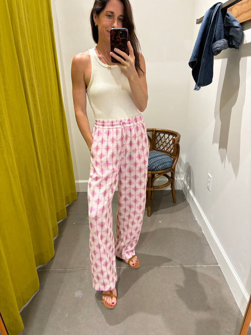 ATTICUS PANT IN PINK TWINKLE