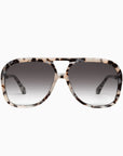 BANG SUNNIES IN IVORY TORTOISESHELL WITH BLACK LENSES