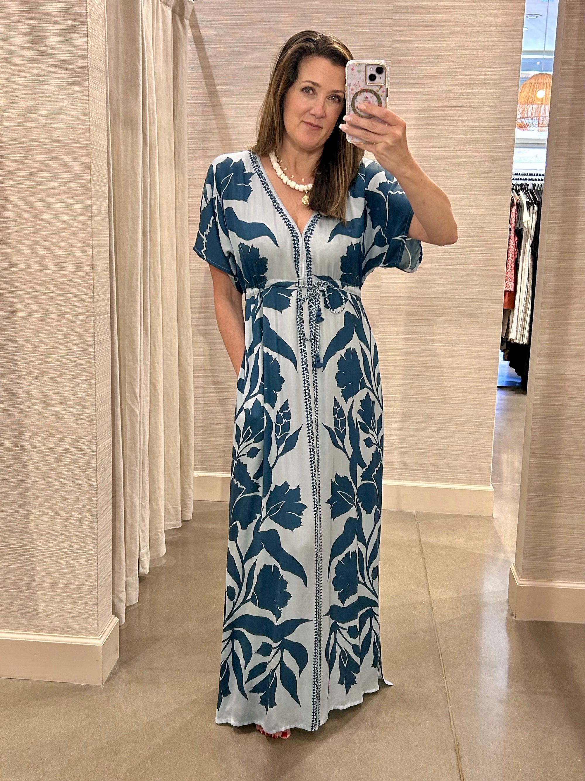 PIA CAFTAN IN ANNETTE DEW