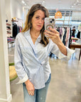 MEN'S SHIRT IN SCRAPPY STRIPE