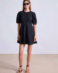 BETTINA MINI DRESS IN BLACK