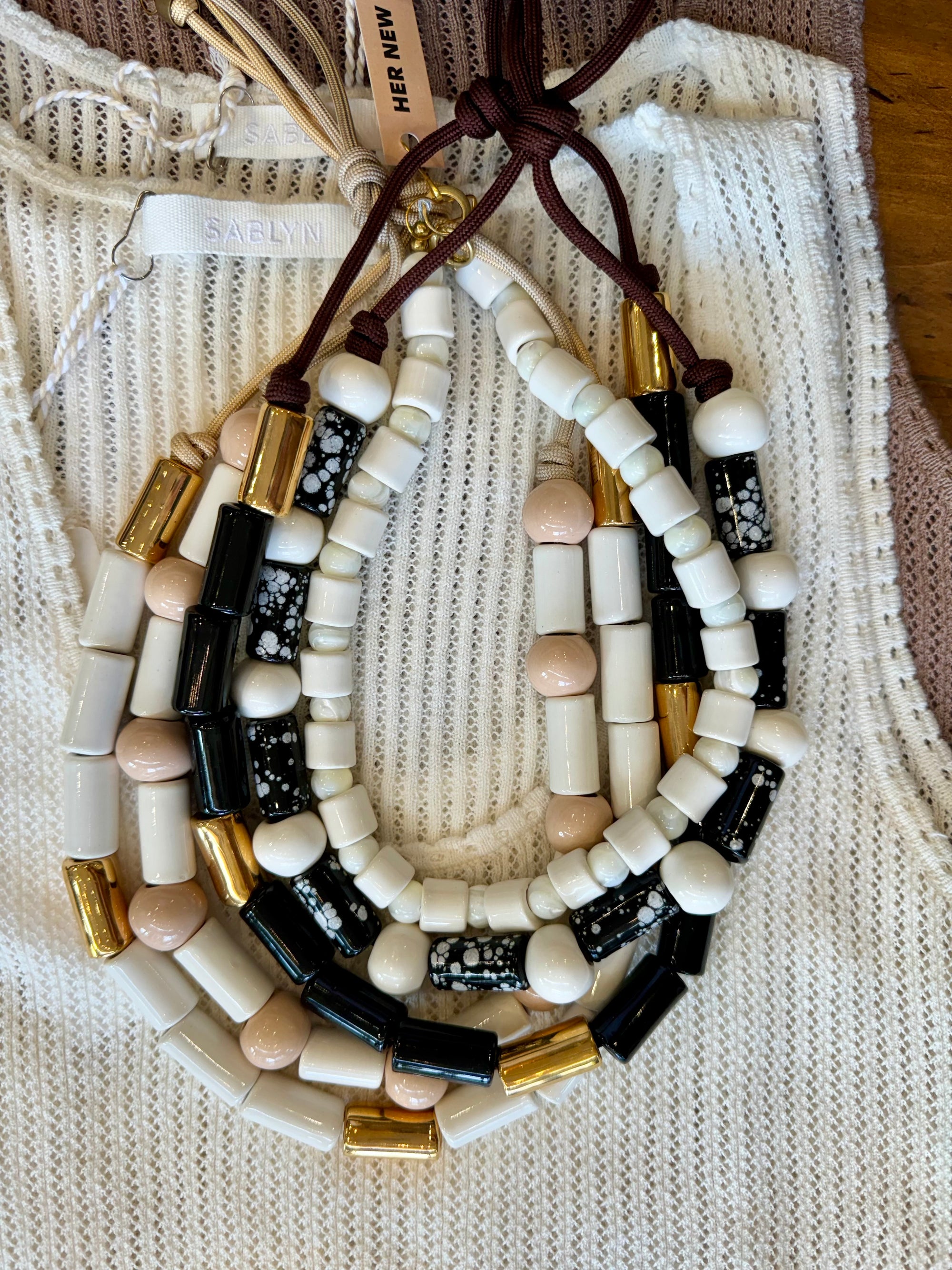 CANDY NECKLACE IN TAP &amp; KARAT