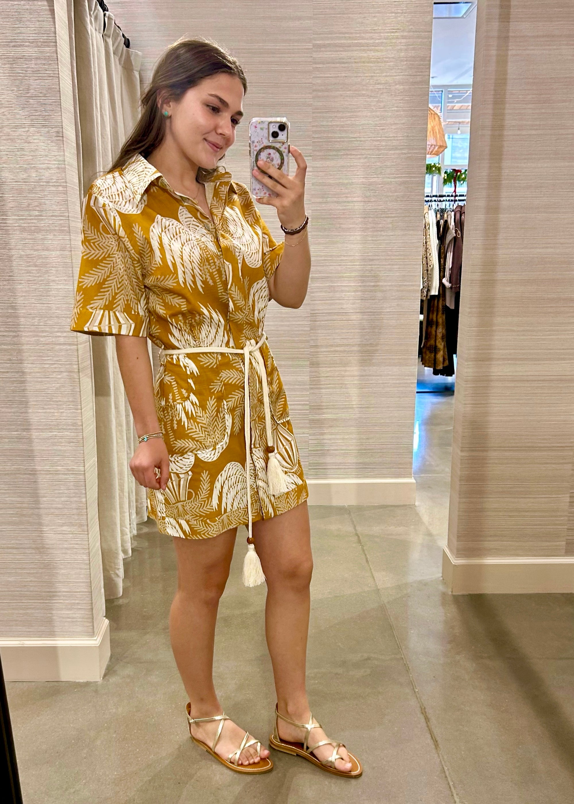 MINI SHIRT DRESS
