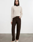CABLE KNIT EASY CREW