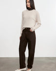 CABLE KNIT EASY CREW