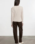 CABLE KNIT EASY CREW