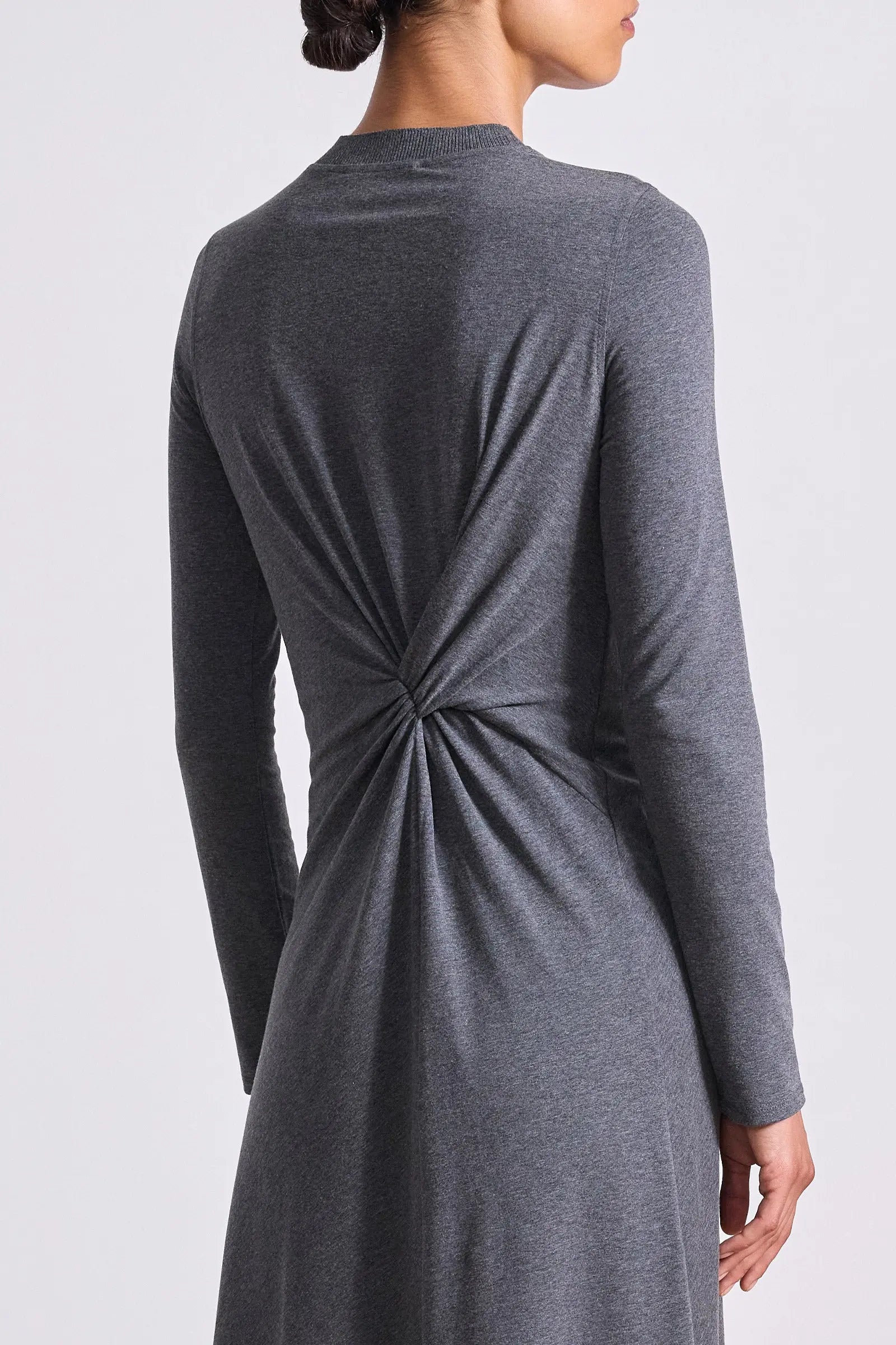 LONG SLEEVE VOLTA TWIST DRESS