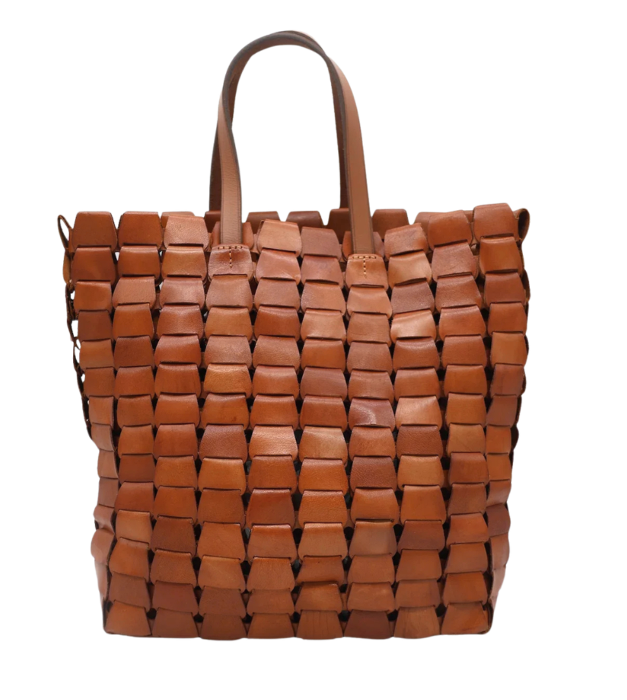 LINK TOTE IN NATURAL
