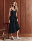 VERSE DRESS IN BLACK