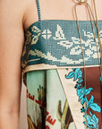 ACE SILK SCARF TOP