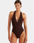 ADRIANA BEADED SWIMSUIT