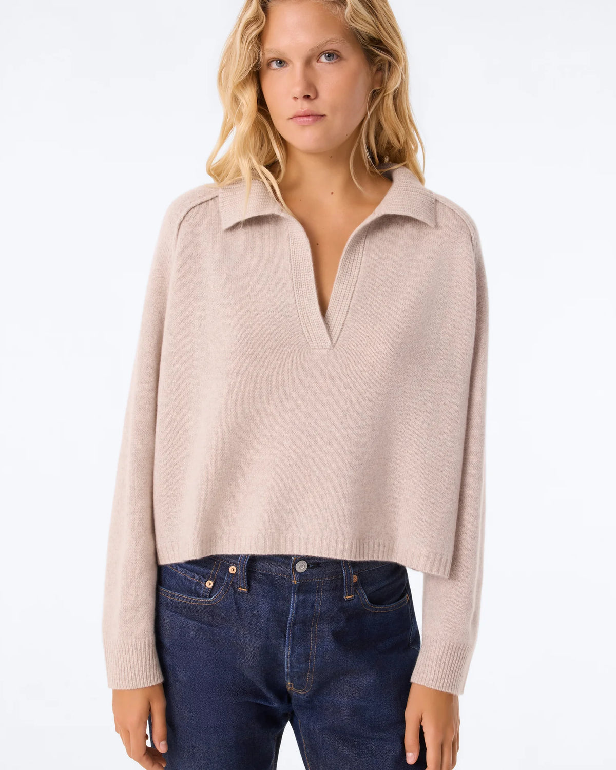 AENORA CASHMERE POLO