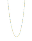 CLASSIC NECKLACE / 16.5" / BABY BLUE