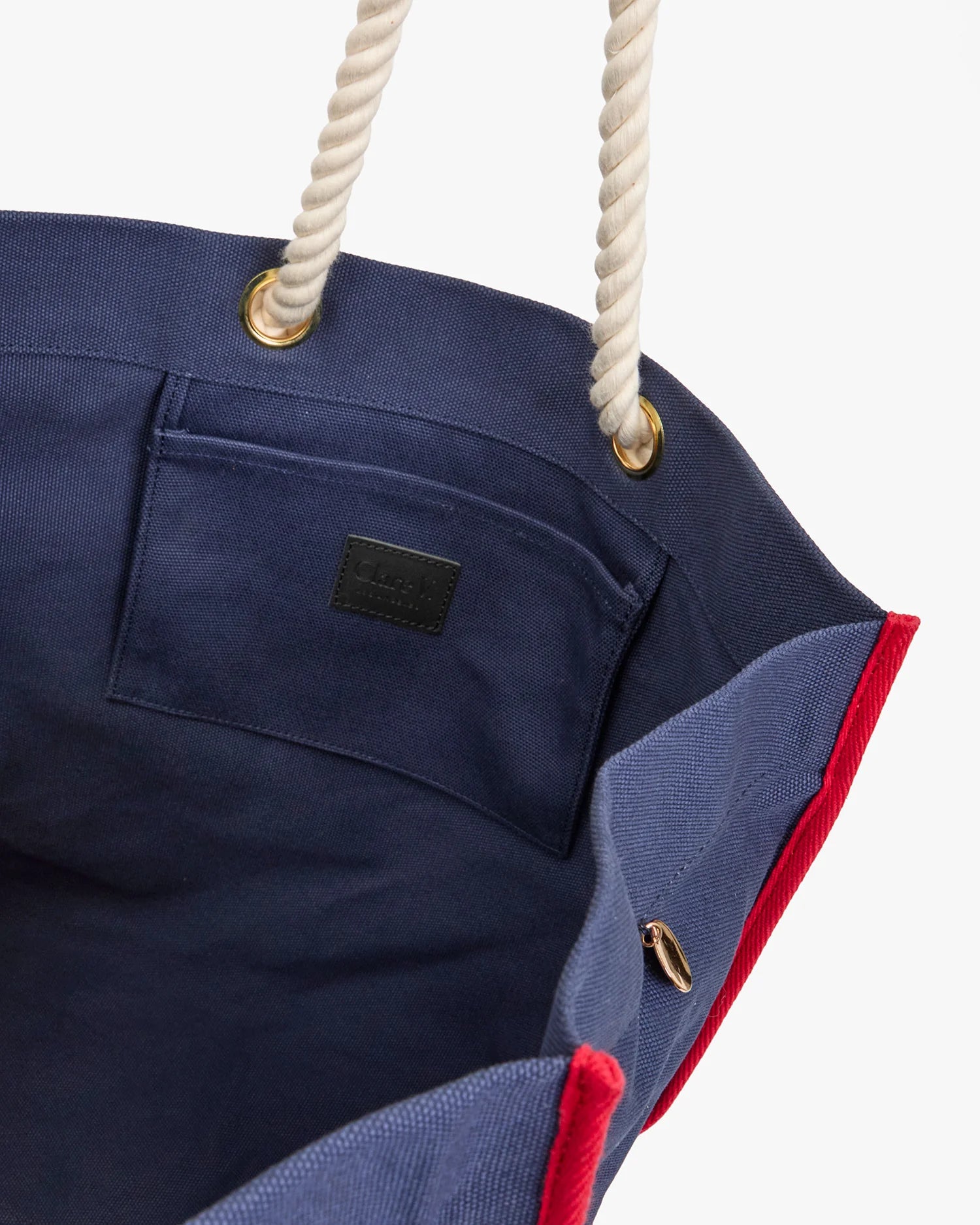 BEACH MARINE CANVAS TOTE