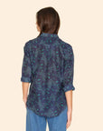 BEAU SHIRT IN NAVY GREEN