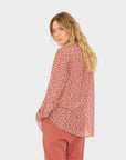 BEAU SHIRT IN SIENNA PETALS