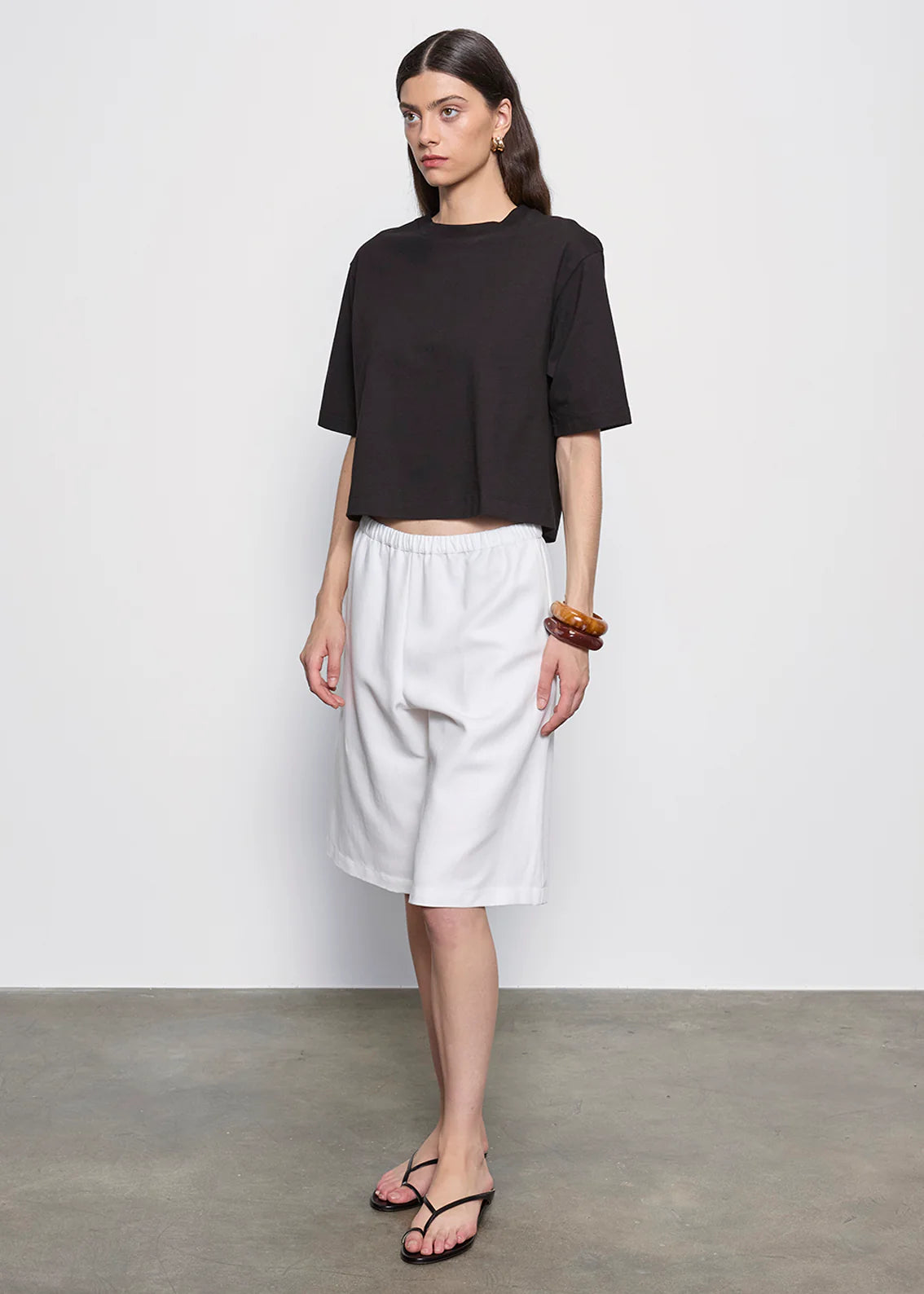 TWILL BERMUDA SHORTS