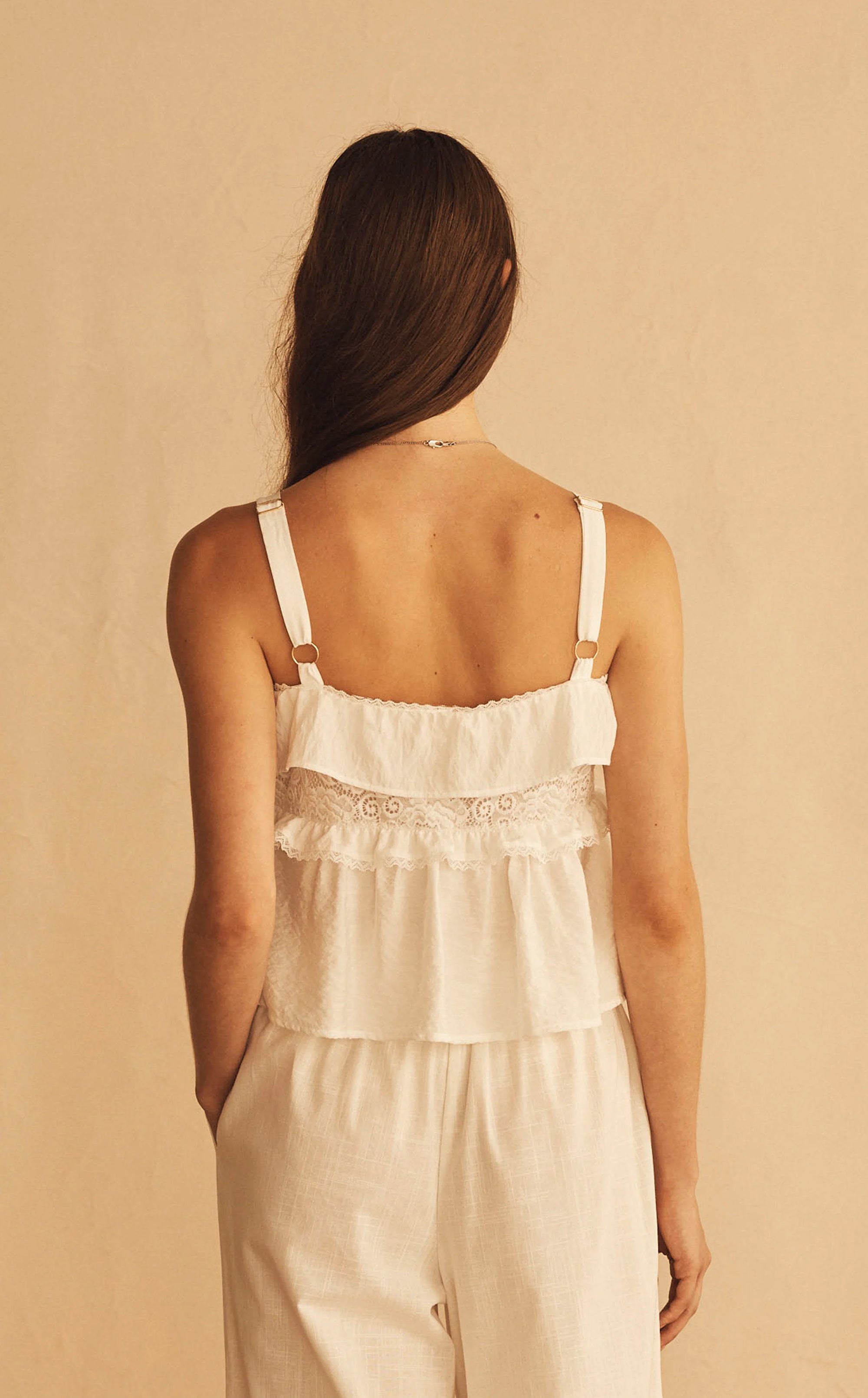 FRILL LACE CAMI